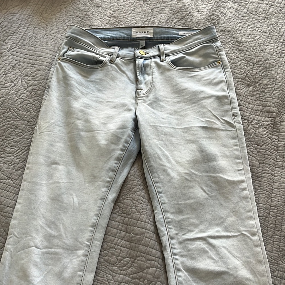 Frame Le Garçon Crop Jeans